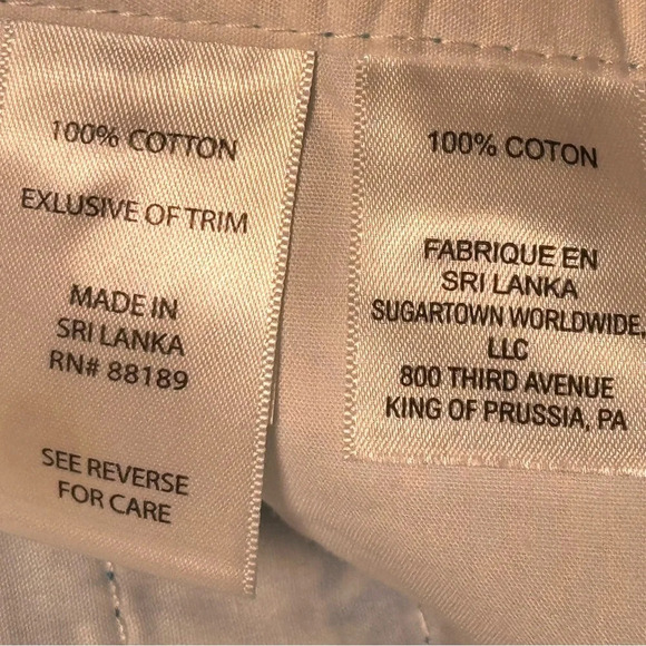 LILLY PULITZER Callahan Shorts in Lion in the Sun Ariel Blue Women's size 0 - Picture 7 of 10